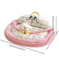 Pet Bed, Cozy Dog & Cat Sofa, All-Season Comfort