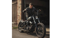 Retro Bent Handlebar Tall Motorcycle Handlebar with Clamp Area Custom Multi Clamp Bar Iron for Riders