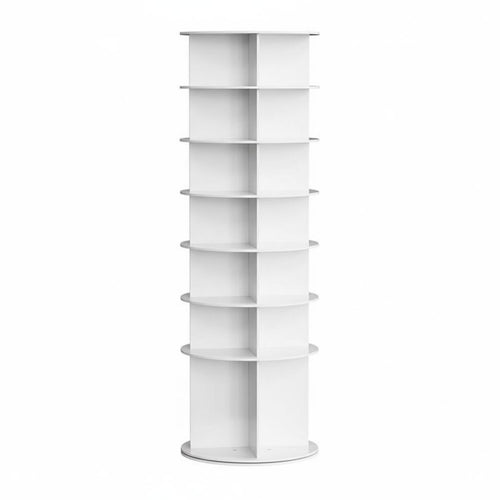 Rotating Shoe Rack Space Saving 360 Degree Shoe Organizer Sturdy Construction Household Storage for Corner