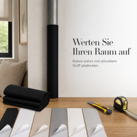 Self-Adhesive Linen Fabric Pipe Wrap for Decoration and Concealment