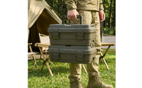 Hard-Sided Heavy-Duty with Handle Lockable Secure Carrying Case for Amateur Fixers, Home Repairs, Work