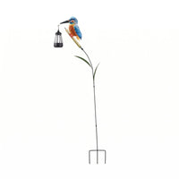 Hummingbird Garden Lantern Colorful Solar Hummingbird Lantern Staked