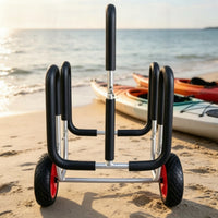 Paddle Board Cart Stable Kayak Trolley Compact Trailer for Paddlers, Marina