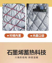 冬季男款防水棉服耐磨加厚保暖石墨烯棉袄大码防寒冷库迷彩劳保服