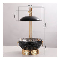 8L Buffet Warmer Easy to Clean Stainless Steel Chafing Dish Rounded Edges Warming Server for Caterers