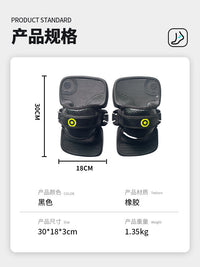 跨境水上电动冲浪板专用鞋套尾波风筝滑水板配件无动力水翼板脚套