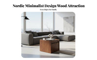 2 Pieces Nesting Table Set Sintered St Single Top Living Room Furniture Space Saving Sturdy Construction for Apartment Dwellers