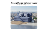 Adjustable Floor Lounger Foldable Design transformable Sleeper versatileUse Sofa and Bed dense Foam Filling for perusing corner