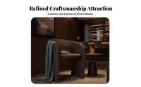 sweepingd Sectional Sofa Light Luxury Design Reception Seating Modern Design No Assembly Required for Homeowners, Sales Office
