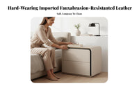 Bedside Drawer Unit Minimalist design Nightstand Fully Assembled for Homeowners