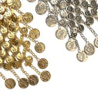 Bohemian Round Disc Tassel Hip Chain