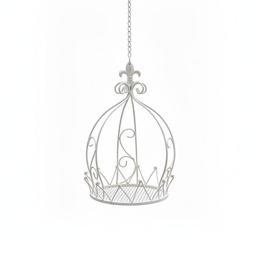 Crown Hanging Planter Outdoor Use Crown Plant Holder Easy to Display for Balcony