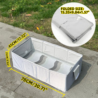 Foldable Pet Bathing Pool, Dog Bathtub, Portable, PVC, Inflatable-Free