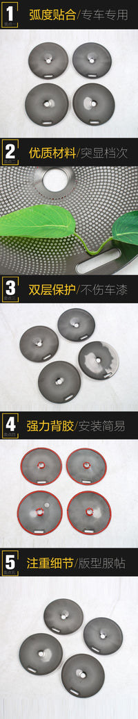 Stainless Steel Door Speaker Cover Trim for Mercedes-Benz 26 SMART #6