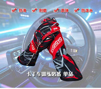 卡丁车长款赛车手套外缝设计防滑轻薄全掌硅胶耐磨可加图案