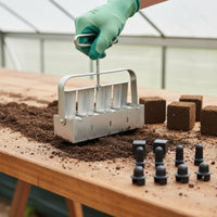 4 Cell Soil Press Tool Reusable Mini Soil Press Tool Easy to Use