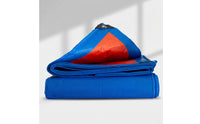 Tarpaulin with Grommets Tear-Resistant Heavy Duty Tarp Versatile Tarp with Grommets for Construction Site