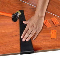 Wood Flooring Installation Tool Kit with Rubber Mallet and Pry Bar