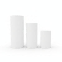 3 Pieces Freestanding Dessert Stand Set Decorative