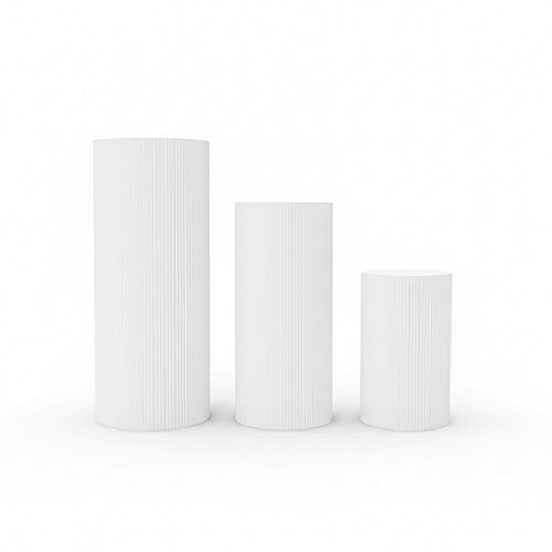 3 Pieces Freestanding Dessert Stand Set Decorative