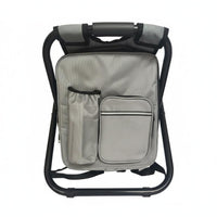 Multifunction Backpack Chair Foldable and Compact Backpack Cooler Stool