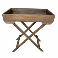 Foldable Plant Stool Folding Design Display Stand sturdy Wood for Living Room