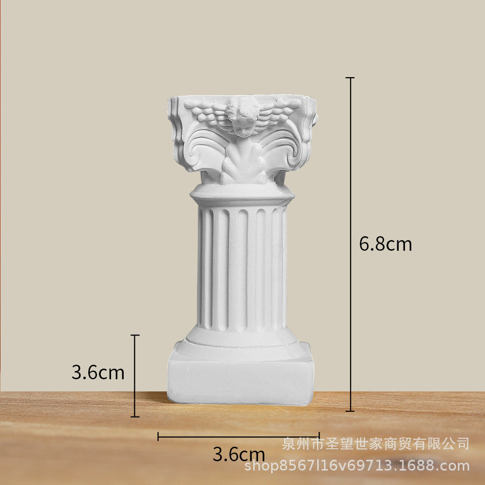 White Roman Pillar