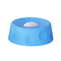 Silicone Pet Bowl with Roller Non-Slip for Kitchen, Travel