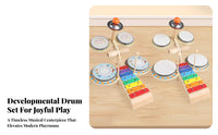 Multi-Functional Wooden Xylophone Toy