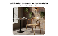 Upholstered Side Chair Modern Design Seating Furniture Minimalist Aesthetic Curved Backrest for Interior Designers