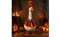 3 Pieces Outdoor Lawn Goose Outfit with Tutu Cute Lawn Goose Costume with Hat Layered Decorations Lightweight for Homeowners