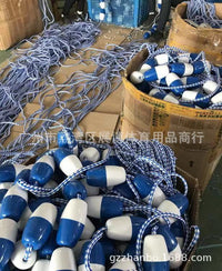工厂直销 5米游泳池泳道线分划线 浮球直径7CM分道浮绳游泳池设备
