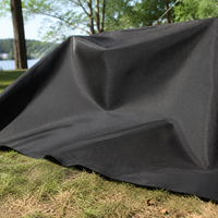 Polyester Blackout Fabric Light Blocking Roll Fabric Dark Curtain Waterproof Blackout Fabric For Tents Tarps Outdoor Items DIY Use