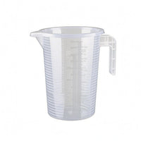 Lidded Measuring Cup Translucent Kitchen Tool Easy to Clean