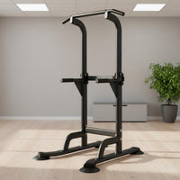 Pull-up Station Padded Grips Multi-Grip Handle Power Station Anti-Slip Foot Pads