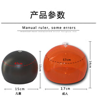 帽撑充气帽托帽子定型器塑料洗模特气嘴帽撑子模特头假发造型蓬松