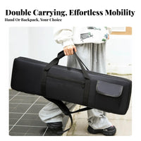 Electronic Piano Carrying Case Waterproof Digital Piano Carrying Case Padded Keyboard Gig Bag Thickened Padding for Gigs