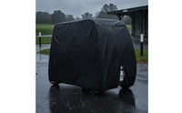 Waterproof Golf Vehicle Cover Silver-Coated Full Coverage Golf Vehicle Cover Black