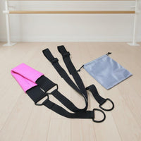 Split Training Band Strapping Ballet Flexibility Strap Padded Center Leg Stretcher Strap for Dancers, Gymnasts, Dance Studio, Home Gym