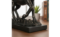 Finely Detailed Astrological Horse Sculpture Fine Workmanship Astrological Horse Figurine Elegant Design for Business Owners, Desk, Office