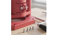 Quick-Adjust Router Lift Base Adjustable Router Lift Rust-Resistant Tool Non-Slip for Woodworkers, Carpenters, DIYers, Workshop