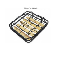 Cycle Front Basket Large Capacity Metal Front Basket Easy to Install