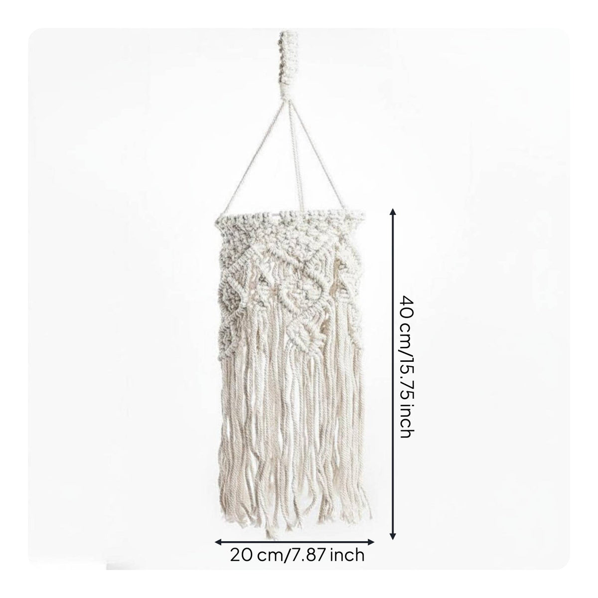 Woven Hanging Lampshade Tassel Design Woven Chandelier Shade Easy to Install