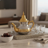 Middle Eastern Teapot Sturdy Arabic Coffee Pot Heat-Resistant for Guest Hosting