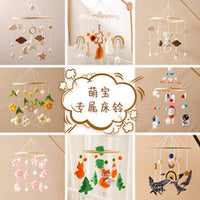 Wooden Baby Crib Mobile Bracket Rotatable Floor Stand