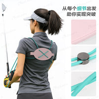 DUOLAIFA跨境高尔夫胸椎旋转辅助器golf挥杆转身连接带可调节批发