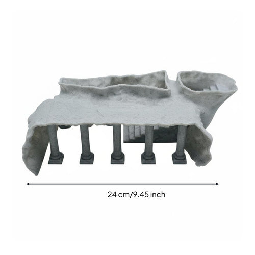 Column Cave Aquatic Habitat Decor Detailed Regal & Design Roman Column Decor