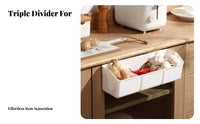 Punch Hanging Basket No Required Hanging Storage Basket Easy Installation Kitchen Storage Organizer for Washroom, Pantry, Under Sink