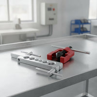 2 Pieces Copper Tube Flaring Kit Metric tube Flaring Tool Kit Manual   for Plumbers, Climate Control Technicians, Workshop