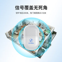 Smart Home Wireless Doorbell 433 Long Range Loud Volume Bedside Emergency Call Button for Elderly and Patients US Plug